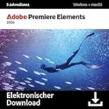 Adobe Premiere Elements 2026 |3-Jahreslizenz | 1 Gerät│1 Benutzer│PC/Mac│ Download