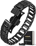 MagnetRX® Magnet Armband Herren – EllipseMAX 5X Stärke 5.000 Gauss Magnete – Titan Wrist Magnetisches Armband – Verstellbares Magnetarmband Herren - Entworfen in den USA & Zum Patent Angemeldet