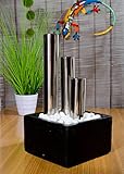 KÖHKO® Zierbrunnen Tango 25004 Dekobrunnen mit LED-Beleuchtung