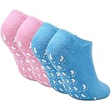 2 Paar Silikonsocken für Füße,Feuchtigkeitsspendende Fussmaske Hornhaut Socken,Fußpflege Socken für Männer und Frauen Füße Wiederverwendbar zum Erweichen Nagelhaut für Trockene, Rissige und Verhornte