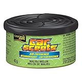 California Car Scents Duftdose für das Auto. Duftrichtung: Malibu Melon (Melone)