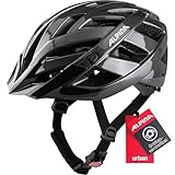 ALPINA PANOMA Classic - Leichter, Optimal Belüfteter Touren Fahrradhelm Mit Optionalen LED-Licht Für Erwachsene, Black Gloss, S (52-57 cm)