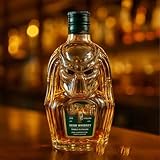 EDXTNKQC Whiskey Karaffe - Desktop Kunststatue, 10 Oz Weinset Aus Borosilikatglas, Alien-Monster-Whisky-Dekanter-Statue, Kreativer Monster-Dekanter, 3D-Glas-Eisenblut-Heldenhandwerk(C)