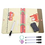 Toddmomy 1Satz Kindergarten Pen Control Card Pädagogisches für Kleinkinder zur Verbesserung der Konzentration und Motorischen Fähigkeiten und Langlebig