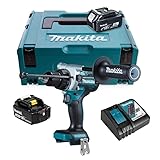 Makita DHP486RFJ Schlagbohrmaschine, 18 V, LXT (2 x 3,0 Ah) in Makpac