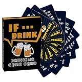 HAMKU Beer Game – Lustiges Trinkspiel Karten für Erwachsene, Partyspiele für Freunde, Bier Pong & Oktoberfest, Kartenspiele Gesellschaftsspiele ab 18, Party Gadget