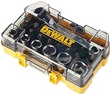 DEWALT Schrauber Bit- und Ratschen-Set (24-tlg., im robusten Case, TSTAK kompatibel) DT71516