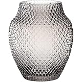 LEONARDO HOME 18673 POESIA Vase 22,5cm, Glas, grau