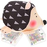 Ciieeo Nadelkissen Zum Nähen Niedlicher Igel Patchwork Nadelhalter Mit Nadeln Zum Nähen Set Zum Nähen DIY Projekte Handwerk Schneiderei