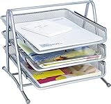 WEDO 65 854 Metal Silber Becken Aufbewahrungsschuppen Büro – Becken Aufbewahrungsschuppen Büro (Metall, silber, A4, 3 Schublade (S), 350 x 300 x 270 mm, 1.33 kg)
