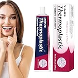 Thermoplastischer Haftkleber Für Prothesen, Haftcreme Für Sicheren Halt, Reparaturset Für Zahnprothesen, Einfach Anzuwenden Für Voll- Und Teilprothesen Für Frauen, Männer
