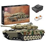 Mould King 20020 Technik Panzer Bausteine, 1091 Teile Militär Panzer Spielzeug Bausteine Konstruktionsspielzeug mit Motor, Geschenk für Erwachsene und Kinder 16 Jahre