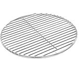 Grillrost Ø 34,5 cm aus Edelstahl rostfrei und elektropoliert 4mm für Grill rund, Kugelgrill, Feuerschalen Grillschalen Rundgrill