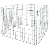 Komposter Metall Kompost Metallkomposter Kompostbehälter Kompostgitter 90 x 90 x 70 cm grün Garten Gitter Kompost Kompostierer V2Aox