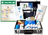 Sport-Betreuer-Koffer -Paket 2- zur Behandlung von Sport-Verletzungen INKL. AUSHANG