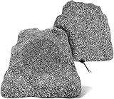Herdio 6.5' Outdoor Rock Lautsprecher Hardwired 400 Watt, IPX6 wasserdichtes Design für Pool, Garten, Deck und Outdoor Aktivitäten (Paar)