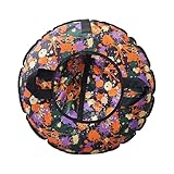 Runkoyea Strapazierfähige Schneeröhren | 104 cm mit Griffen Aufblasbarer PVC-Schlauch | Schlauchschlitten zum Rodeln | Für Winteraktivitäten Im Freien Erwachsene Camping Angeln Rasen Kinder