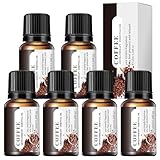 6 Pcs KaffeeöL KerzenduftöL Zum Kerzen GießEn KaffeeöL DuftöL FüR Diffuser KaffeeöL AromaöL FüR Diffuser KaffeeöL äTherische öLe FüR Diffuser KaffeeöL Aroma Diffuser öL KaffeeöL DuftöLe FüR Diffuser
