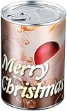 infactory Geschenkverpackung: Geschenkdose Merry Christmas: Originelle Präsent-Verpackung (Geschenkdosen Weihnachten)