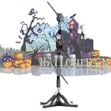Mcamgiczin 3D-Hologramm-Projektor, 3D-Hologramm-LED-Lüfterprojektor,3D-Hologramm-LED-Lüfterprojektor,HD-WiFi-Hologramm-Projektor-Werbedisplay für Halloween (3 Stück)