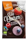 Landgarten | Bio Beeren in dreierlei Schokoladen | 1er Pack (50 g)