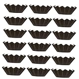 Luxshiny 50Stücke Leckdichte Kerzenwachs Liner für Wärmer Hitzebeständige Papierauskleidung für Einfache Duftwechsel und für DIY Kerzenliebhaber