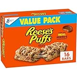 Reese's Puffs Frühstücks-Müsli-Riegel, Erdnussbutter und Kakao, 16 Stück (1 Stück)