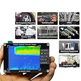 EpheyFIF 7,1 cm LCD-Infrarot-Wärmebildkamera, Heizung -40 ℃ - 300 ℃