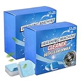 Waschmaschinenreiniger,Washing Machine Cleaner,Waschmaschinenreiniger Extra Stark Waschmaschinen Reiniger Entkalker für Tiefenreinigung (1, 24 Pcs)
