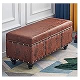 Multifunktionaler Aufbewahrungshocker, wasserdichter Stoff für Wohnzimmer, Schlafzimmer und Eingangsbereich