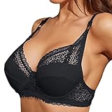 JokeLomple Klassische BHS für Damen - Breathable Cool Liftup Air Bra Comfy Haltungskorrektur BH Push Up Bügelloser Bralette Gegen Hängebrust Brüste Bralette Comfy BHS Damen Rückenfrei Gekreuzt Rücken