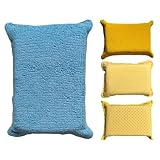 Zunishaone Auto Reinigungsschwamm | Kratzfrei Vlies Schrubber | Autowaschschwämme Kratzfrei - Für LKW Limousine SUV Glas Tür Bad Küche Haushalt