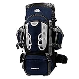 Mooedcoe 75L Trekkingrucksäck Große Kapazität Bergsteigen Rucksack Wanderrucksack Outdoor-Reisen Bergsteigen Klettern Camping Rucksack
