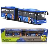 YskerrigToy Spielzeugauto, Mini Bus Auto Zurückziehen Spielzeugauto Bus Modell Mini Spielzeug Auto Buses Spielzeug Trägheits Spielzeugs Fahrzeug Lernspiel Geburtstag Geschenk für Kinder(Blau)