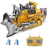 Ysityum Ferngesteuertes Bagger Spielzeug,11CH,2,4GHz Bagger RC,680° Drehung,Mit Licht und Ton,Geeignet für Jungen im Alter Von 3 bis 9 Jahren und Darüber (1045)