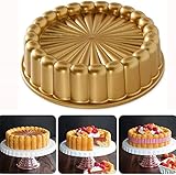 Falygda Charlotte Kuchen Form, Einheits GrößE, Gold Danksagung Weihnachts Familie Kuchen Form