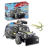 PLAYMOBIL | City Action |SWAT-Geländefahrzeug | mit Licht und Sound | Spielzeug für Kinder ab 5 Jahren | 71144