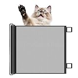 Hsyan Treppenschutzgitter Türschutzgitter Ausziehbar, Treppenschutzgitter Ausziehbar für Babys, Baby Absperrgitter Schutzgitter Treppe für Kinder, Geeignet für Innen Außenbereich, 110 * 78cm