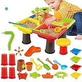 Genérico Outdoor-Tisch | Tisch für sensorische Spiele für Kinder | lustiges interaktives Aktivitätszentrum für Jungen Mädchen Babys für drinnen und draußen