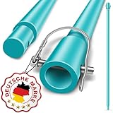 BRUNNENTAL ® 1m Erdbohrer Verlängerung - Für Brunnenbohrer Erdbohrer Handerdbohrer zum Tiefenbohren - Bohrer Verlängerung für Erdbohrer Hand