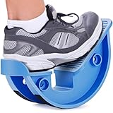 COZLOW Wadenstrecker und Fußwippe (blau), effektive Fußdehnung zur Stärkung des Knöchels und verbesserte Flexibilität, Schmerzlinderung bei Plantarfasziitis