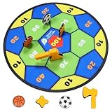TOYANDONA Interaktives Wurfspiel für Klettballspiel Set mit Klebenden Bällen für Drinnen und Draußen Leichtes Tragbares Zielspiel Hand Auge koordination und Motorik