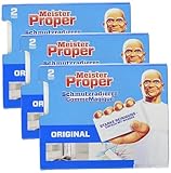 Meister Proper Schmutzradierer (6er Pack) Original, Radierschwamm Für Strahlende Oberflächen