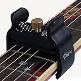 Gitarre Tuning Protector Guitar Broken String Anti-Beat Device Tuning Aid Prevent broken Saiten from Hitting Musicians or Others Black (MX30)