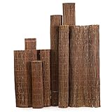 MC.Sammler Weidenmatte Sichtschutz Zaun für Balkon und Terrasse - Windschutz & Sonnenschutz - Weidenzaun in 22 Größen (Gartenzaun 150 x 500 cm) - Holz Sichtschutzmatte für Haus und Garten