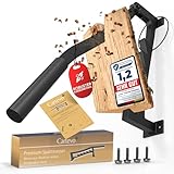 Cartevo Holzspalter manuell – Wandmontage Spannmesser für Anzündholz & Kaminholz – Handholzspalter für Anmachholz wood Splitter manueller Holzspalter für Indoor & Outdoor