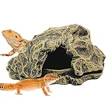 Reptilienhöhle | Reptilienhöhle Aquarium Unterschlupf Für Schlangen,Landschaft Sonnenplatz Aquarium Deko Für Kleine Fische Schlangen Schildkröten Amphibien