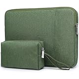 HYZUO 13,3-14 Zoll Laptop Tasche Set für MacBook Pro 14 M4/M3/M2/M1 Pro/Max 2025-2021, MacBook Air/Pro 13, 13,5'-13,8' Surface Laptop, Laptop Schutzhülle für 13' HP Dell Asus Lenovo Notebook, Grasgrün