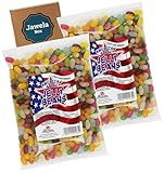 Rexim Jelly Beans American Style 2er Pack 1200g - 2 x 600g - Jawela Set - Geleebohnen - Fruchtgelee Bohnen - Großpackung - fruchtig bunt