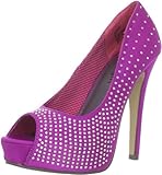 Madden Girl Damen Luzter Plateau-Pumpe, Violett (Violett Multi), 41 EU